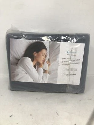 Juego de funda nórdica Sormag gris-ultra suave microfibra Foto 1 de 4