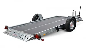 SAISONAKTION ! Stema WOM 1800 KG, 301 x 169 cm, Absenkanhänger Motorradanhänger - Bild 1 von 8