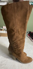 NWT Womens DV Marilyn Over the Knee Fashion Boots - Saddle Brown/Marilyn 9 1/2