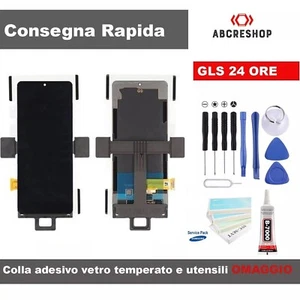 DISPLAY LCD TOUCH ORIGINALE SAMSUNG GALAXY Z FLIP 3 F711B NERO SERVICE PACK - Imagen 1 de 2
