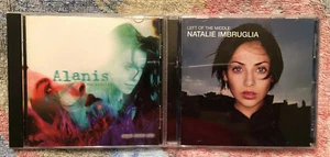 Alanis Morissette Jagged Little Pill & Natalie Imbruglia Left of the Middle CD's - Imagen 1 de 4