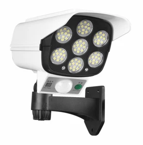 New Realistic Solar Dummy Fake Security Camera Surveillance CCTV Red LED 1472 - Afbeelding 1 van 7