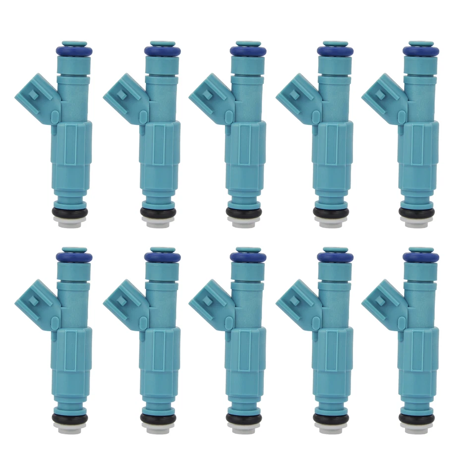 Inyectores de combustible 10 piezas para Ford E-350 Club Wagon E-450 Super Duty 2004-2007 6,8 L Foto 1 de 4