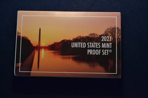 2021 U.S Proof Set in OGP Cover