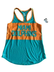 NFL Miami Dolphins Racerback Tank Top Size M NEW with tags - Picture 1 of 5