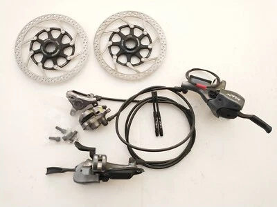 Shimano XTR M965 Hydraulic Disc Brakes (Front & Rear) with RT-96 Disc Rotors - Image 1 of 4