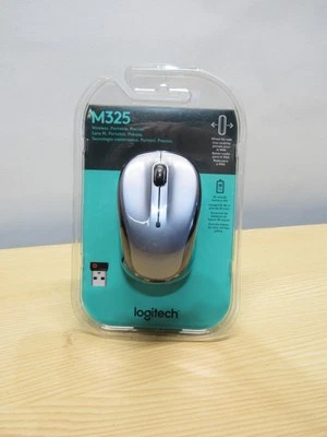 Logitech M325S Wireless Ambidextrous Optical USB Mouse Black (910-006825) - Image 1 of 4