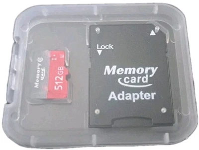 💾 Memory Card 512GB MicroSD - Class 10, U3, With Adapter 💾 - image 1 of 2