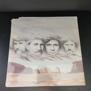WAYLON JENNINGS WILLIE NELSON JOHNNY CASH Highwayman Vinyl SEALED/Jacket Damage - Picture 1 of 4