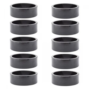 ORIGIN8 Alloy Headset Spacers HEAD PART OR8 SPACER ALY 10mmx1in BK BGof10 - Picture 1 of 1
