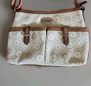 Chaps Beige Umhängetasche 11,5x8x3" - Bild 1 von 7