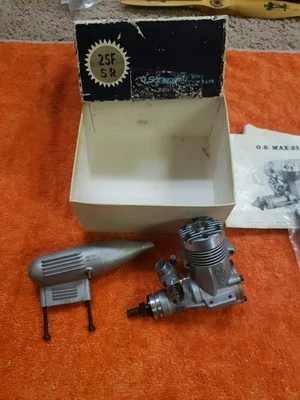 Motor de controle remoto OS Max 25 FSR ABC - Imagem 1 de 4