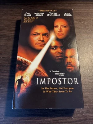 Imposter (2001) VHS - Director’s Cut - Gary Sinise, Madeleine Stowe - Scifi - Image 1 of 3