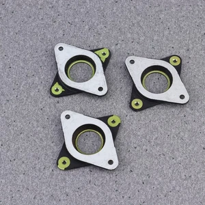 3PCS Stepper Motor Vibration Damper Anti-vibration (Black Silver) - Afbeelding 1 van 12