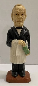 DE COLECCIÓN SYROCO CO. FIGURA DE MAYORDOMO DE VINO/CAMARERO SACACORCHOS ABREBOTELLAS DE VINO - Imagen 1 de 2