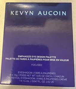 KEVYN AUCOIN EMPHASIZE EYE DESIGN PALETTE SHADE: FOCUSED #80072 *NEW IN BOX* - Picture 1 of 4