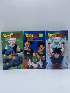Dragonball Z Uncut VHS 3 tape Lot Frieza, Buu, Frieza Very Good Condition - Picture 1 of 4