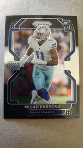 2021 Panini Chronicles - Prizm Black #PB-19 Micah Parsons (RC) - Bild 1 von 1
