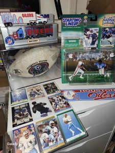 Oilers/Titans Collectible Lot! Inaugural Football! Starting Lineup! Cards! Look! - Picture 1 of 10