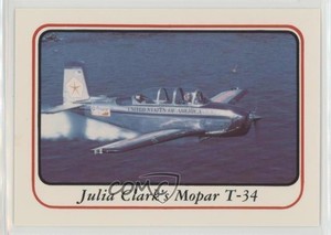 1988 SportStars Air Show Stars Julie Clark's Mopar T-34 #76 0w6