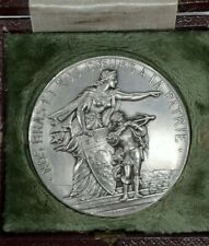 1886 Neuchatel Switzerland Silver Swiss Shooting Medal R951a in Original Case