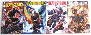 DEATHSTROKE - 1 2 3 4 completo - Paperback PANINI 2015-2017 - Foto 1 di 1
