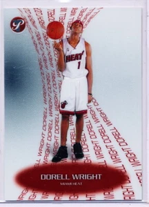 2004-05 TOPPS PRISTINE #126 DORELL WRIGHT ROOKIE CARD 028/739 - MIAMI HEAT - Picture 1 of 1