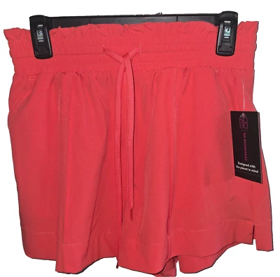 Pantalones Cortos No Boundaries Juniors M (7-9) Cosidos Elásticos NUEVO Naranja Foto 1 de 2