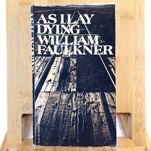 As I Lay Dying - Livre de poche William Faulkner 1957 maison aléatoire très bon état