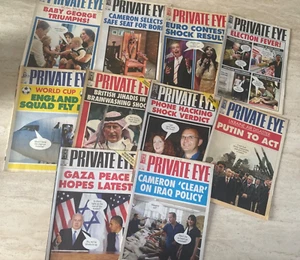 Private Eye Magazines - Joblot x 10 - Issues 1364 / 1373 - April 2014 - Sep 2014 - Picture 1 of 6