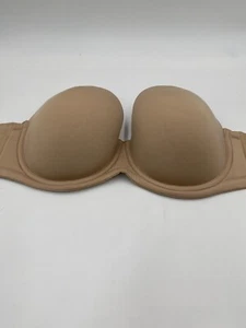 Wacoal Red Carpet Size 34 G Nude Lined Strapless Underwire Bra Style:854119 - Picture 1 of 15