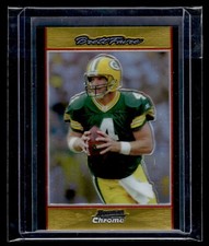 2007 Bowman Chrome Gold Refractor #BC116 Brett Favre /50 Packers HOF