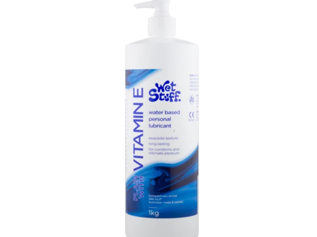 Wet Stuff 322121 Vitamin E 1kg Water Based Lubricant