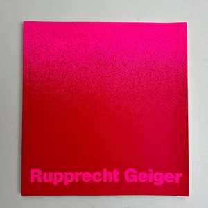 Rupprecht Geiger – Gemälde und Zeichnungen, signiert, Lenbachhaus 1987 - Bild 1 von 5