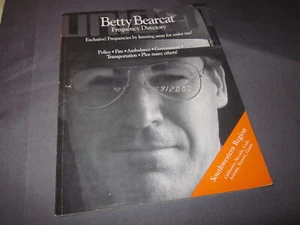 BETTY BEARCAT FREQUENCY DIRECTORY SOUTHWESTERN Region CA NV+ 1994 + Inserts - Zdjęcie 1 z 5