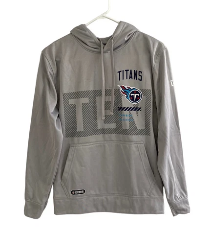 Tennessee Titans NFL Hoodie Gray New Era Combine Training Authentic Womens Sz S Cover