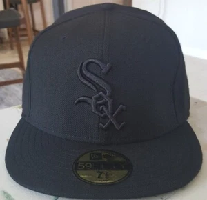 Chicago White Sox NBA New Era 59FIFTY Fitted Hat Black Cap - Bild 1 von 5