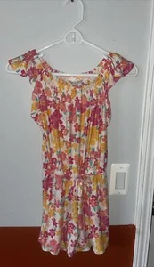 Girls Flower Romper Falls Creek Large 10/12 Spring Romper - Picture 1 of 5
