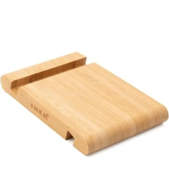 IKEA BERGENES Bamboo Phone Tablet Holder for iPhone / Samsung / iPad / Universal - Image 1 of 4