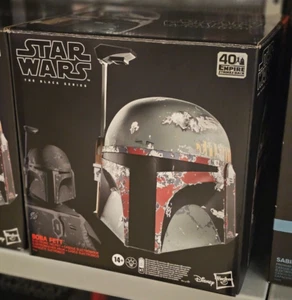 Casco Star Wars Hasbro Boba Fett The Black Series 40th Empire Strikes Back ¡NUEVO! - Imagen 1 de 5