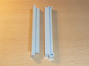 Buchsenleiste (gerade) mit Stecker (Pins abgewinkelt), 32 Pole, einreihig - Bild 1 von 5