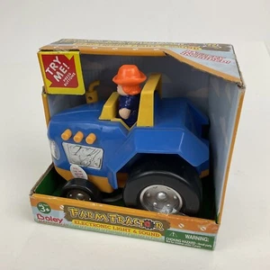 Boley Farm Tractor Elecronic Light & Sound Ages 3+ Comes With Farmer - Picture 1 of 6