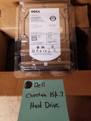 Ginuwine Dell 600GB 15K RPM 6Gb/s 3.5" SAS HDD HARD DRIVE BRAND NEW!! - Image 1 of 3
