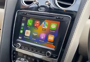 BENTLEY CONTINENTAL FLYING SPUR 2012-17 WIRELESS APPLE CARPLAY ANDROID AUTO MMI - Picture 1 of 2