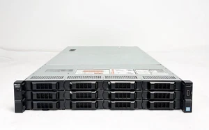 Dell PowerEdge R730XD Server 2x Intel-Xeon E5-2650V3 128GB H730P 12x 8TB 12G SAS - Picture 1 of 4