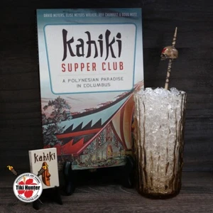 Tiki Glass - Kahiki Supper Club - Imperial Glass Bamboo Set - Picture 1 of 3