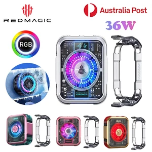 RedMagic 5Pro Magnetic Phone Cooler RGB Clip Bracket Radiator Cooling Gaming AU - Foto 1 di 18
