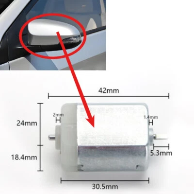 MOTOR DE ESPELHO POWER FOLD PARA 2000-2006 Toyota Tundra/Previa/Tarago Novo estilo - Imagem 1 de 4