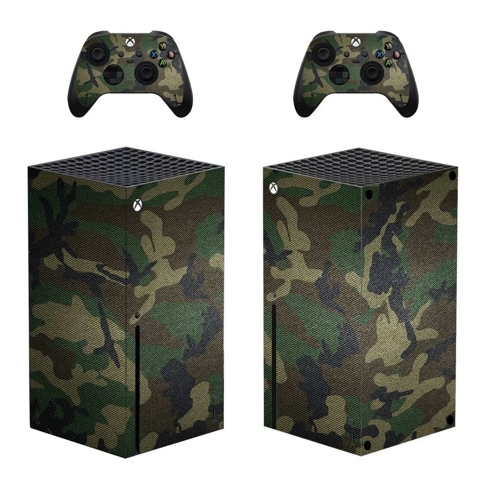 Skin Sticker pour Xbox Series X Console Manette Vinyle Wrap Autocollant Camouflage - Photo 1/1