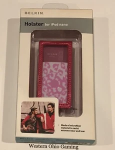 Belkin Holster For iPod Nano Pink NEW - Picture 1 of 2